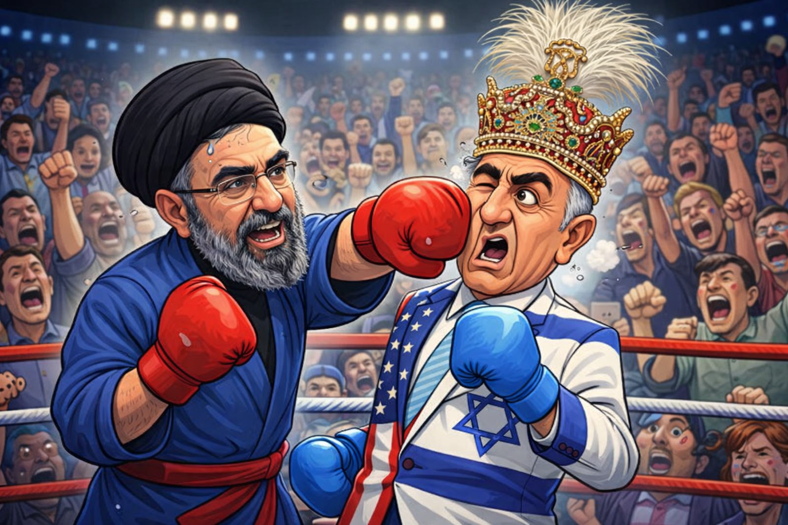 سلطنت موروثی حق ماست، نه مجتبی خامنه ای