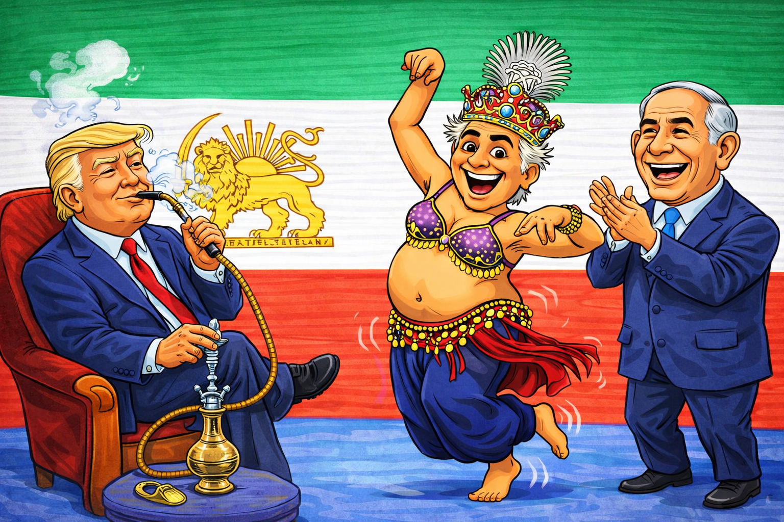 مصاحبه اعلیحضرت با کریستیان امانپور: سرسپردگی ما به اسرائیل تاریخی است
